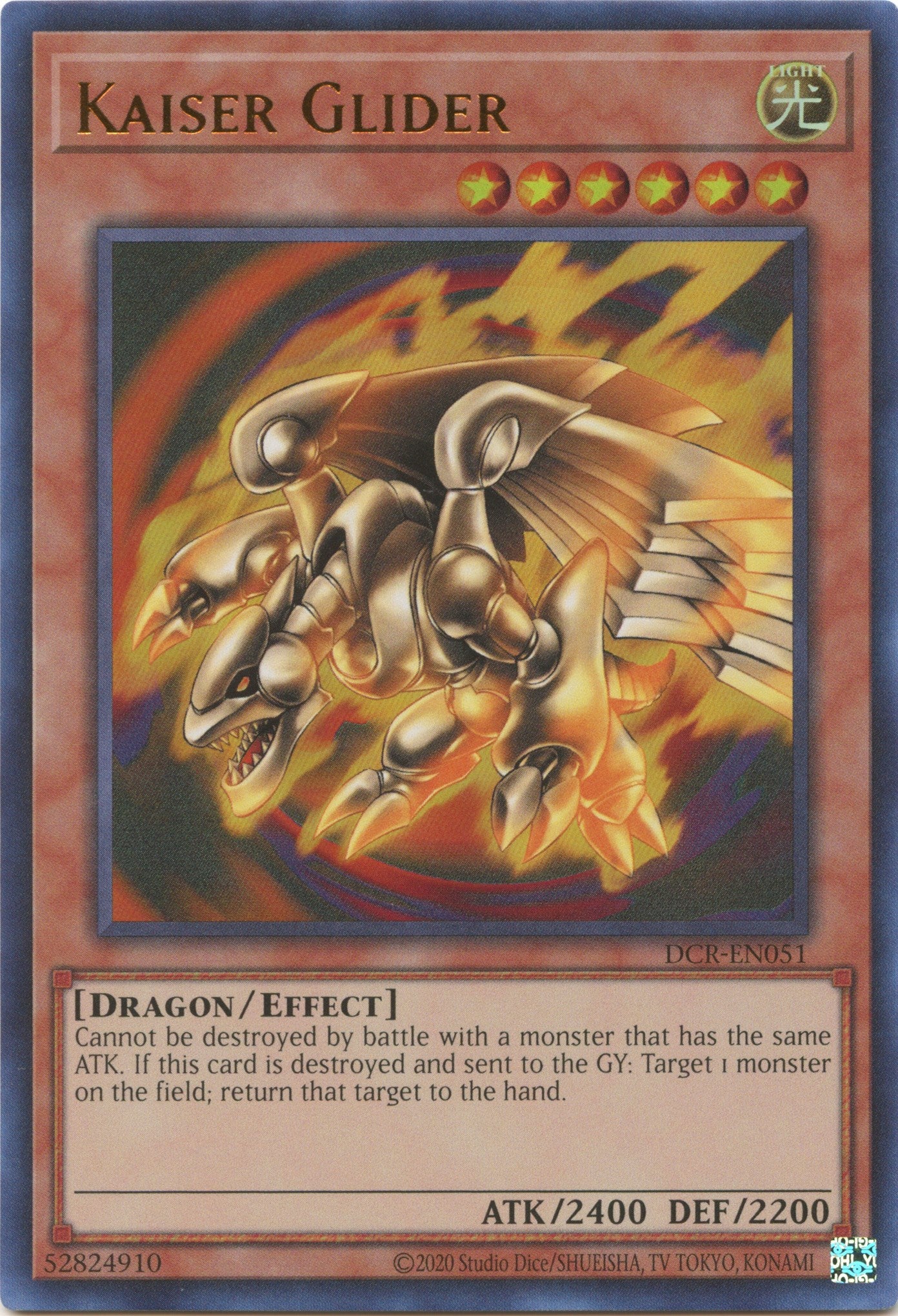 Kaiser Glider (25th Anniversary) [DCR-EN051] Ultra Rare | Odin's Place