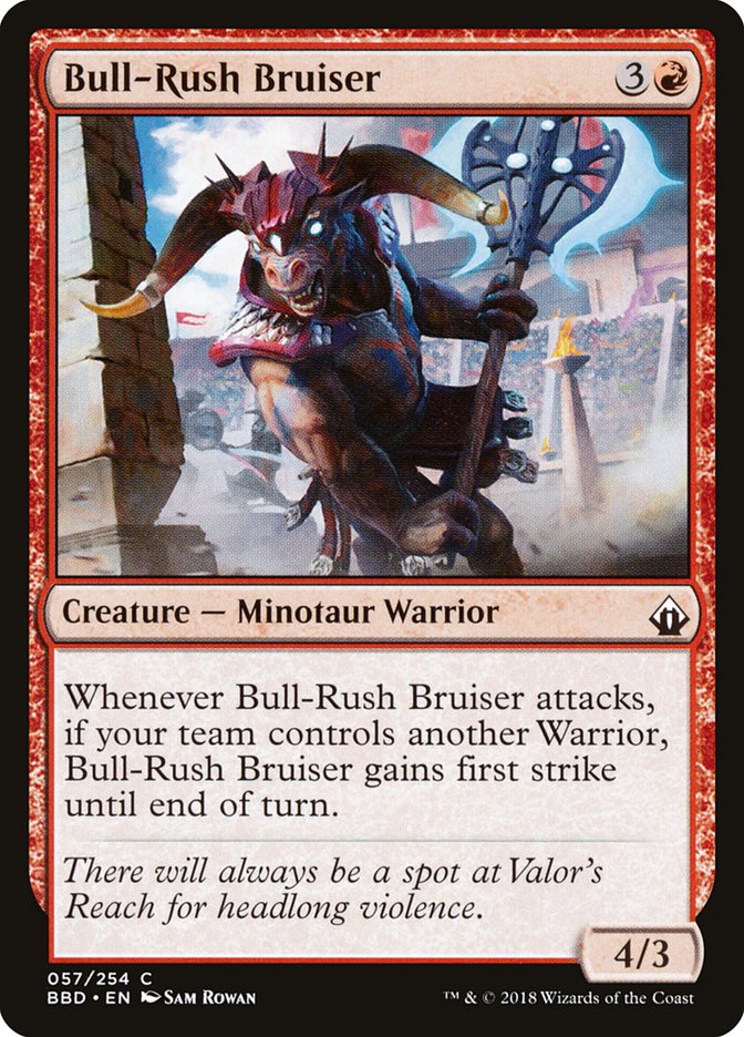 Bull-Rush Bruiser (57) [Battlebond] | Odin's Place