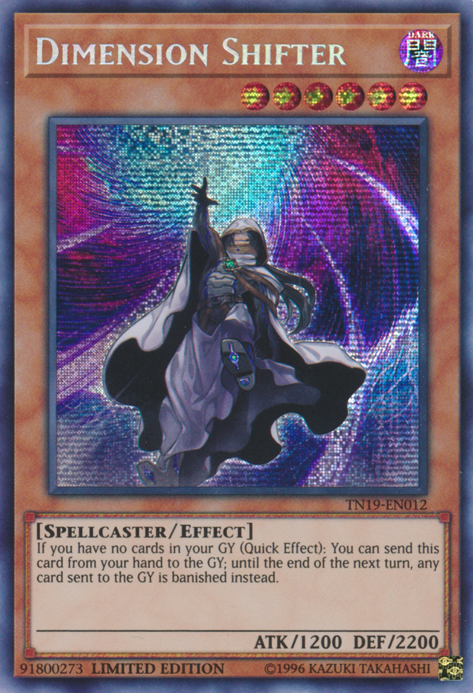Dimension Shifter [TN19-EN012] Prismatic Secret Rare | Odin's Place
