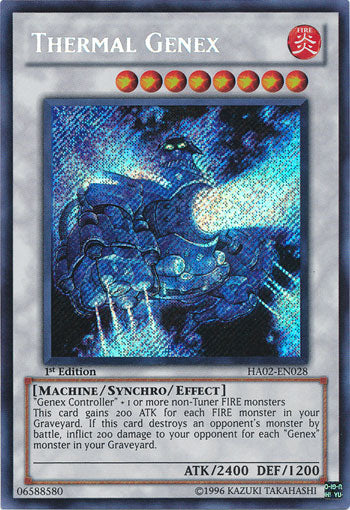 Thermal Genex [HA02-EN028] Secret Rare | Odin's Place