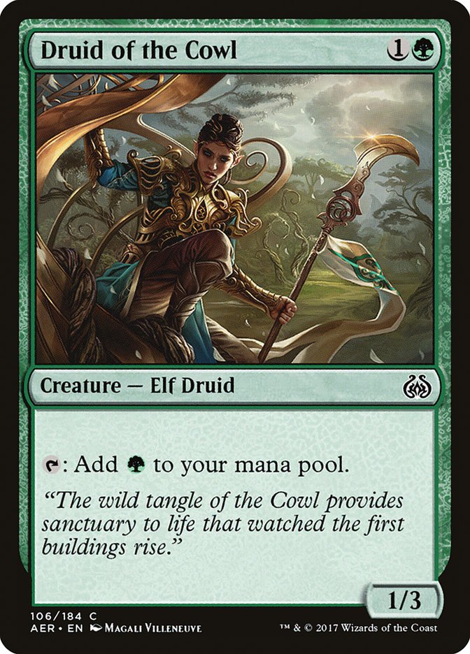 Druid of the Cowl (106) [Aether Revolt] | Odin's Place