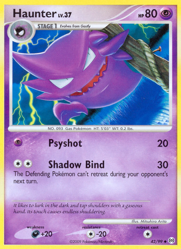 Haunter (42/99) [Platinum: Arceus] | Odin's Place