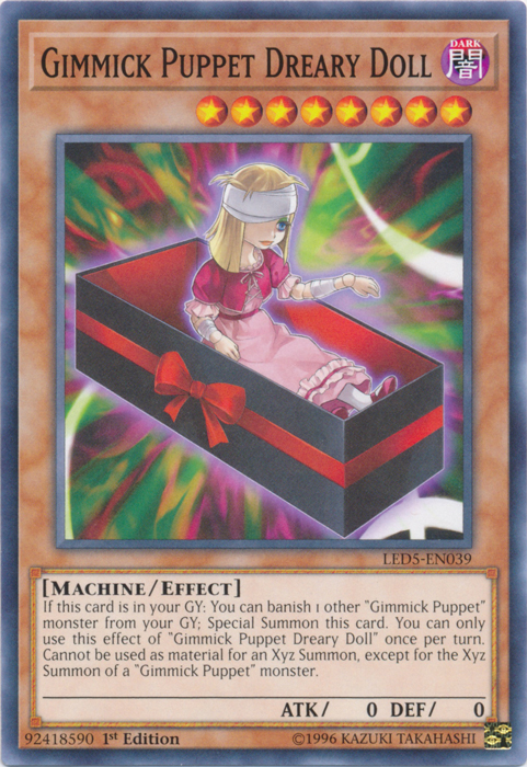 Gimmick Puppet Dreary Doll [LED5-EN039] Common | Odin's Place