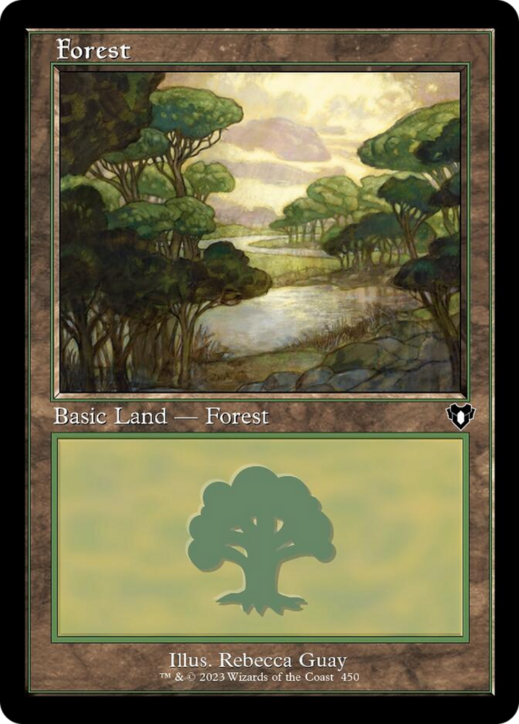 Forest (450) (Retro) [Commander Masters] | Odin's Place
