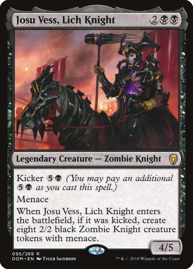 Josu Vess, Lich Knight (95) [Dominaria] | Odin's Place