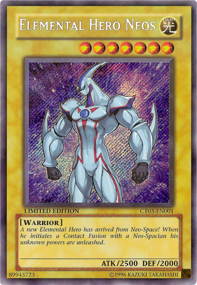 Elemental HERO Neos [CT03-EN001] Secret Rare | Odin's Place