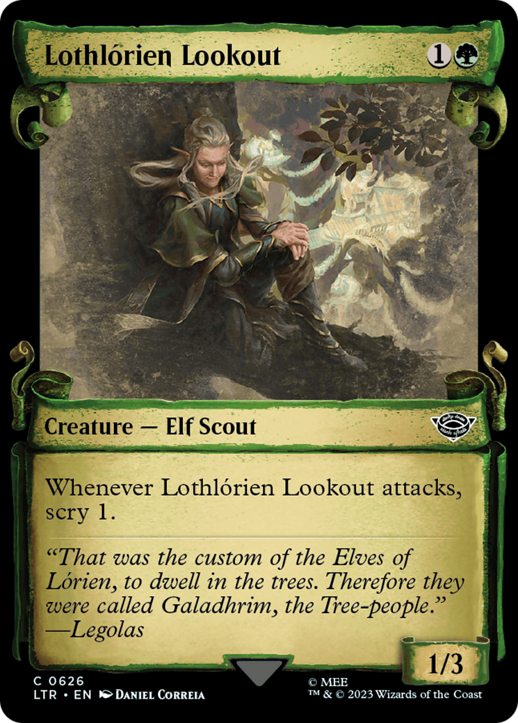 Lothlorien Lookout [The Lord of the Rings: Tales of Middle-Earth Showcase Scrolls] | Odin's Place