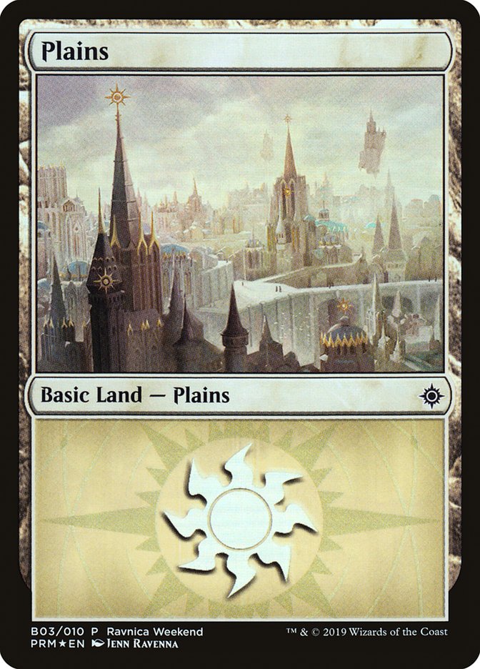Plains (B03) [Ravnica Allegiance Guild Kit] | Odin's Place