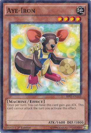 Aye-Iron [BP03-EN103] Shatterfoil Rare | Odin's Place