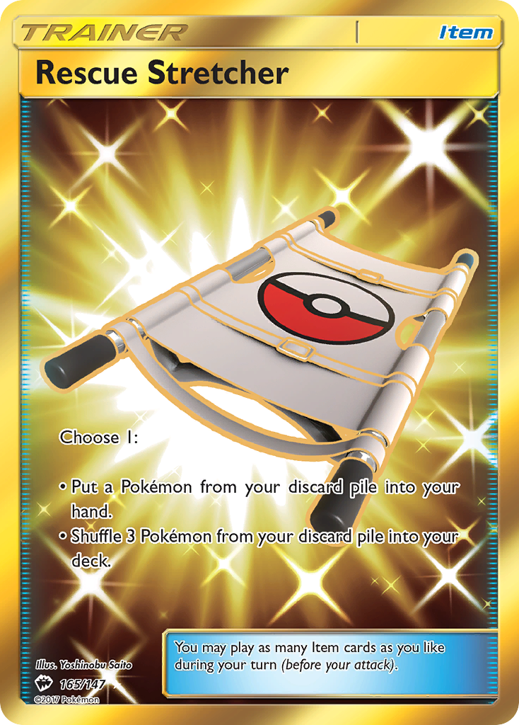 Rescue Stretcher (165/147) [Sun & Moon: Burning Shadows] | Odin's Place