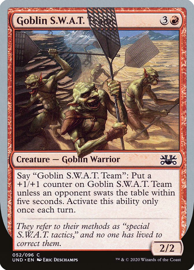 Goblin S.W.A.T. Team [Unsanctioned] | Odin's Place