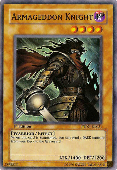 Armageddon Knight [PTDN-EN021] Super Rare | Odin's Place