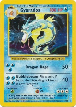 Gyarados (6/102) [Base Set Unlimited] | Odin's Place
