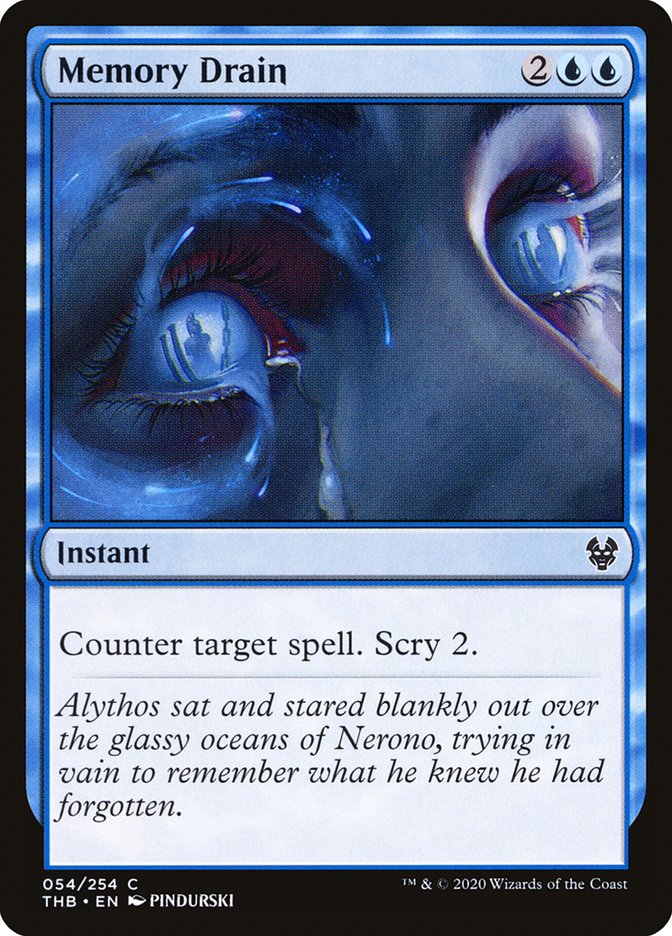 Memory Drain [Theros Beyond Death] | Odin's Place