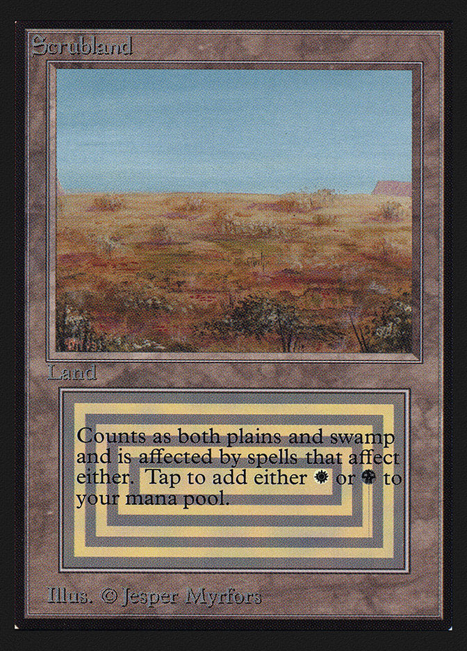 Scrubland [International Collectors' Edition] | Odin's Place