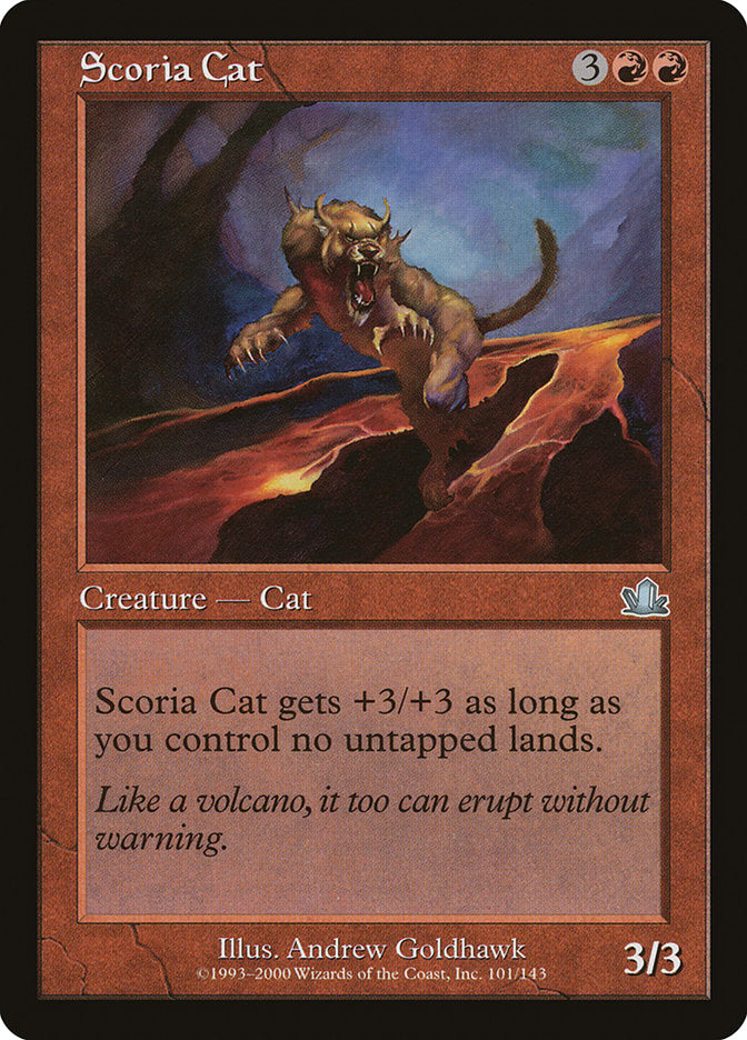 Scoria Cat (101) [Prophecy] | Odin's Place
