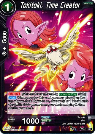 Tokitoki, Time Creator (BT4-119) [Colossal Warfare] | Odin's Place