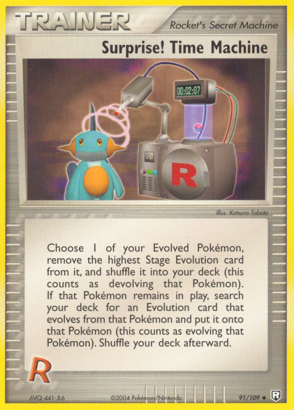Surprise! Time Machine (91/109) [EX: Team Rocket Returns] | Odin's Place