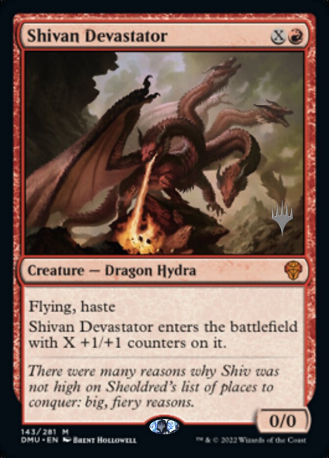 Shivan Devastator (Promo Pack) [Dominaria United Promos] | Odin's Place