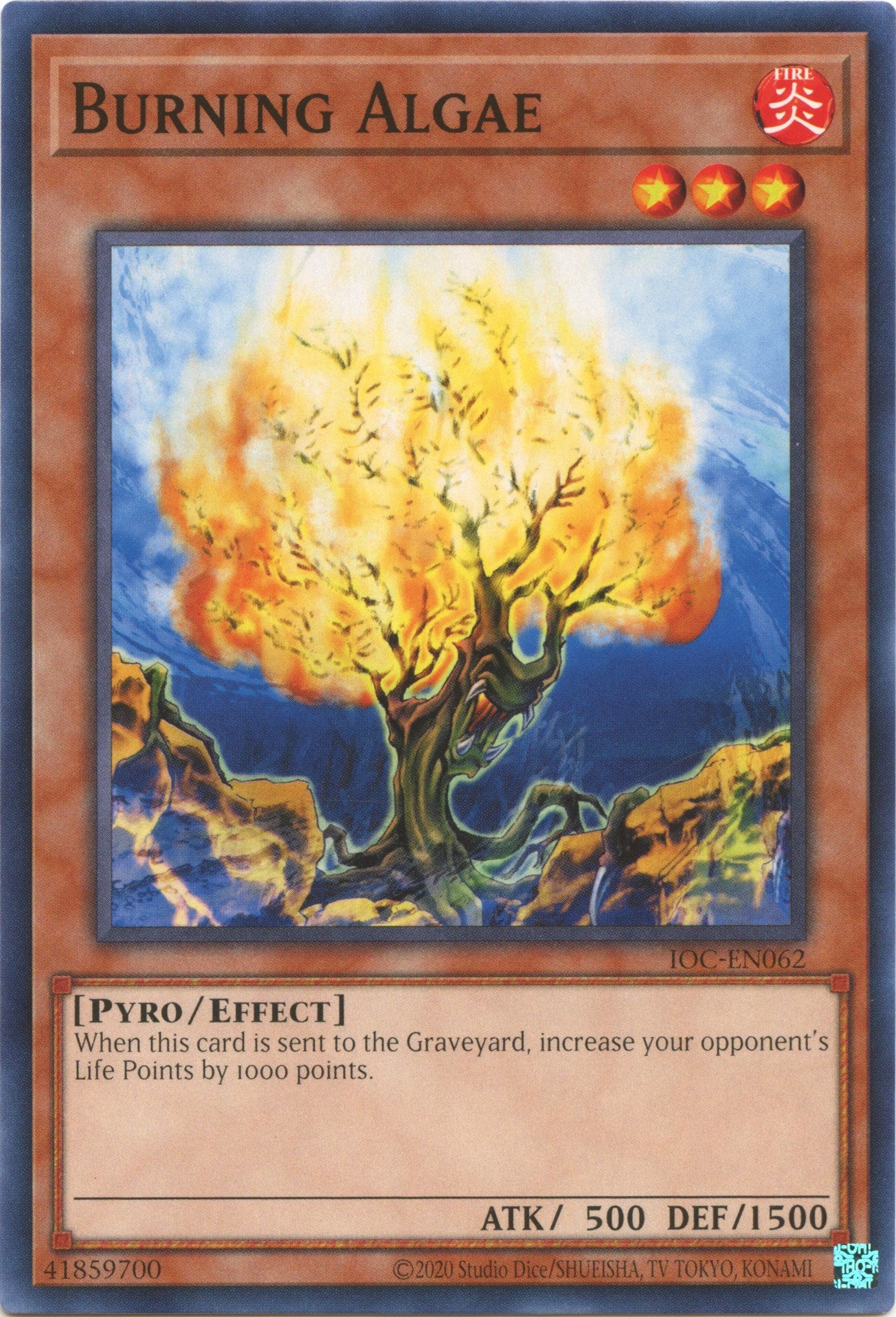 Burning Algae (25th Anniversary) [IOC-EN062] Common | Odin's Place