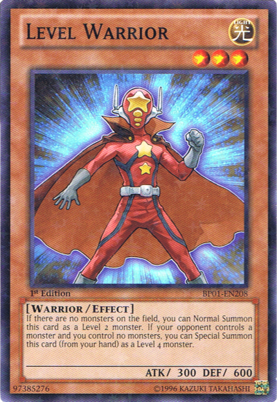 Level Warrior [BP01-EN208] Starfoil Rare | Odin's Place