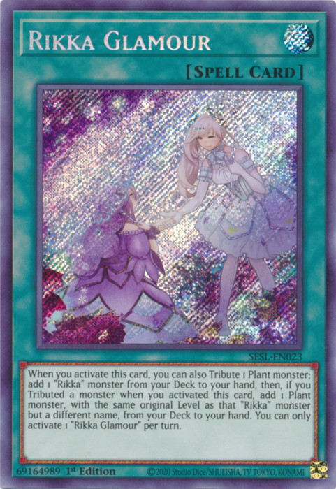 Rikka Glamour [SESL-EN023] Secret Rare | Odin's Place