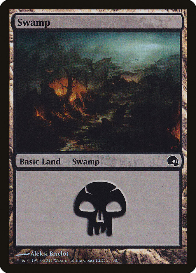 Swamp (27) [Premium Deck Series: Graveborn] | Odin's Place