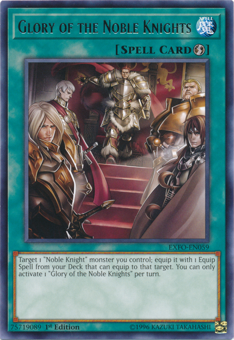 Glory of the Noble Knights [EXFO-EN059] Rare | Odin's Place