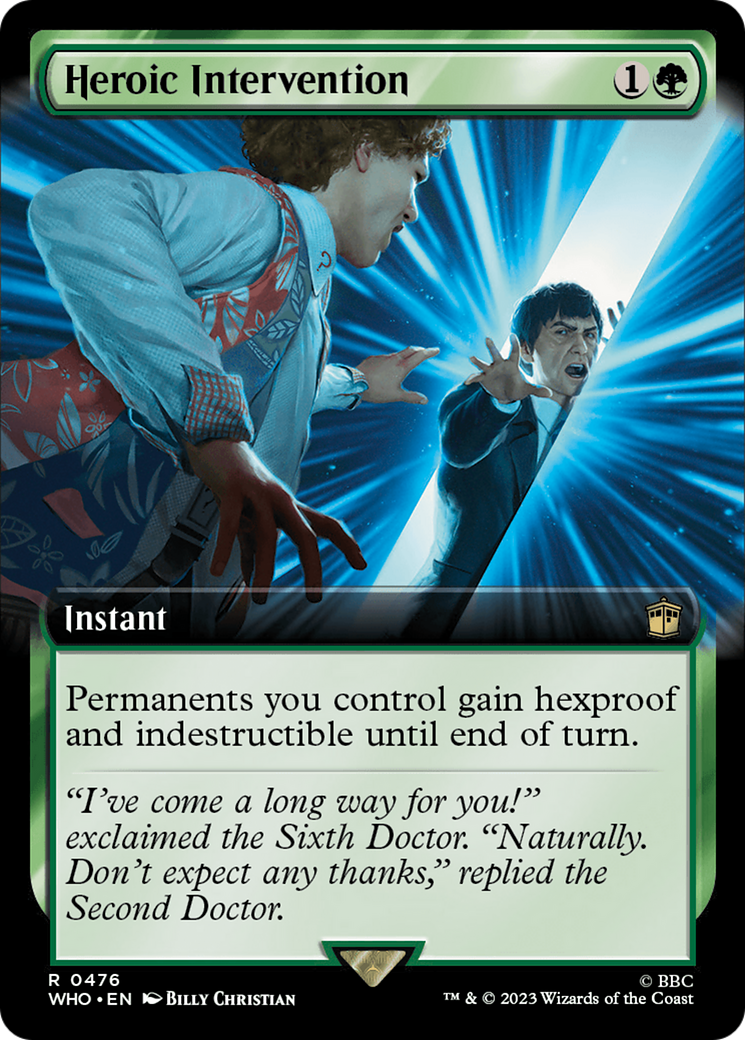 Heroic Intervention (Extended Art) [Doctor Who] | Odin's Place
