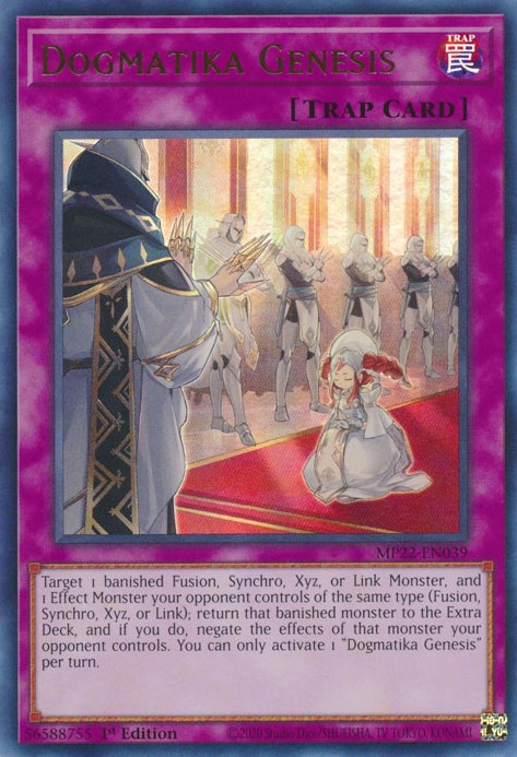 Dogmatika Genesis [MP22-EN039] Ultra Rare | Odin's Place