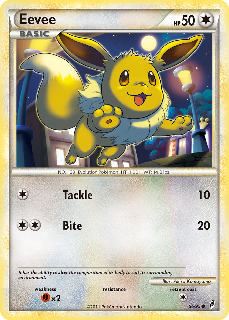 Eevee (56/95) [HeartGold & SoulSilver: Call of Legends] | Odin's Place