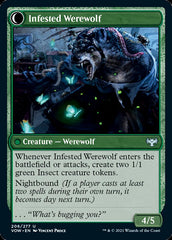 Infestation Expert // Infested Werewolf [Innistrad: Crimson Vow] | Odin's Place