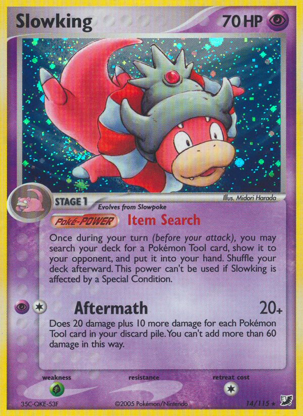Slowking (14/115) [EX: Unseen Forces] | Odin's Place