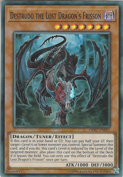 Destrudo the Lost Dragon's Frisson [OP07-EN007] Super Rare | Odin's Place