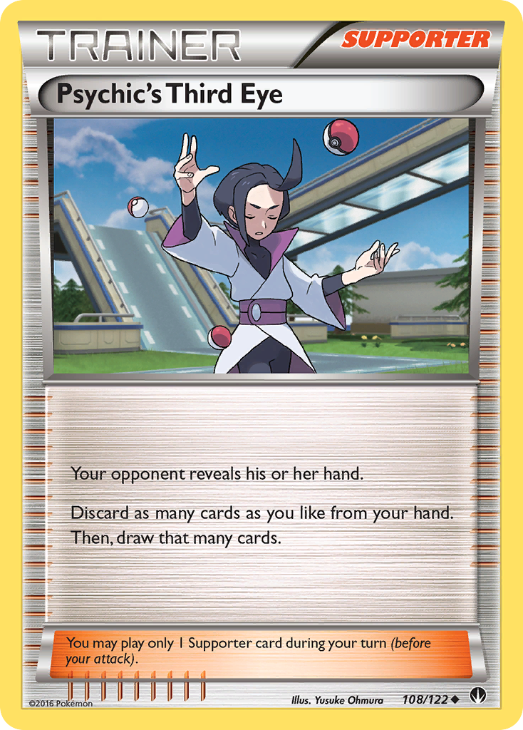 Psychic's Third Eye (108/122) [XY: BREAKpoint] | Odin's Place