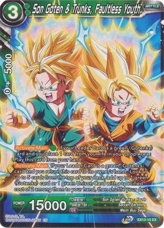 Son Goten & Trunks, Faultless Youth (EX13-15) [Special Anniversary Set 2020] | Odin's Place