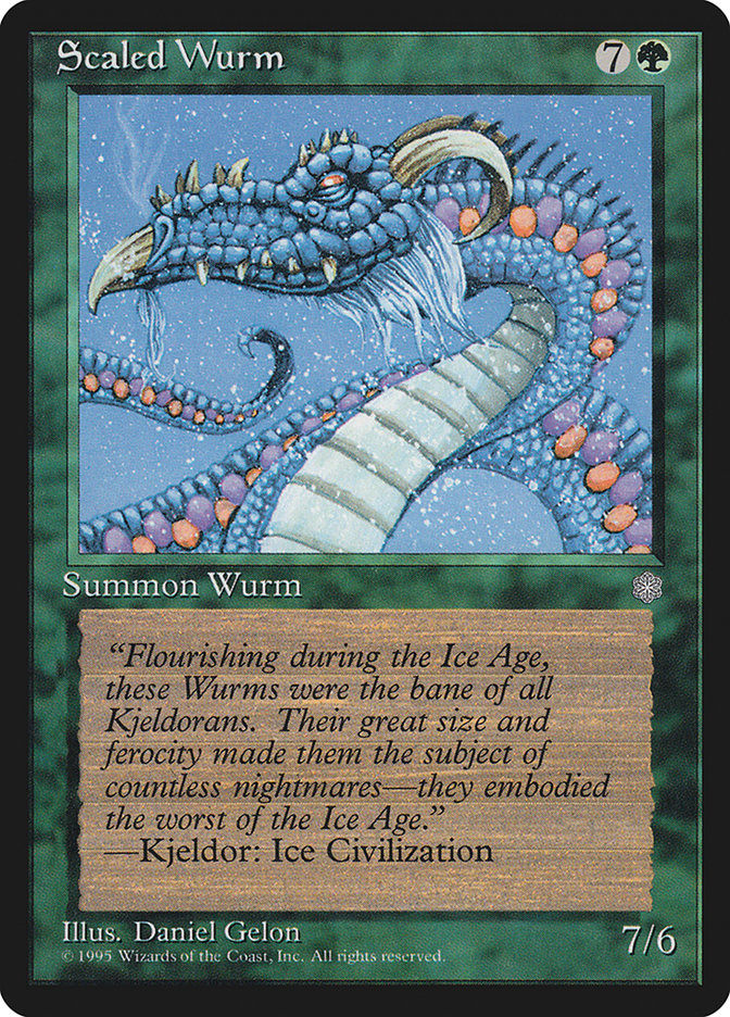 Scaled Wurm (262) [Ice Age] | Odin's Place