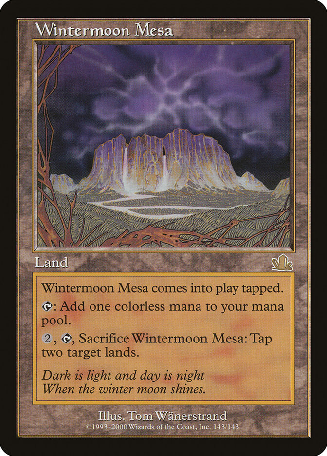 Wintermoon Mesa (143) [Prophecy] | Odin's Place