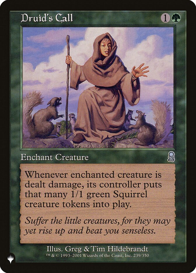 Druid's Call [The List] | Odin's Place