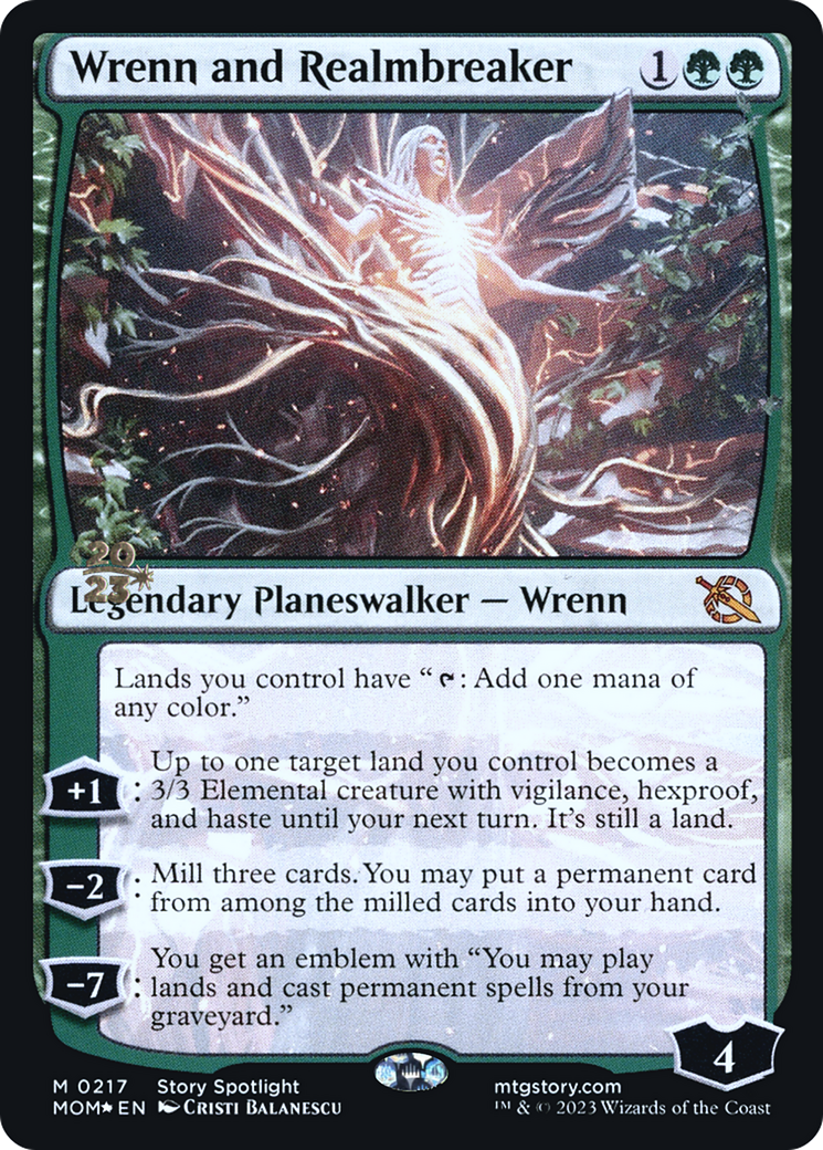 Wrenn and Realmbreaker [March of the Machine Prerelease Promos] | Odin's Place