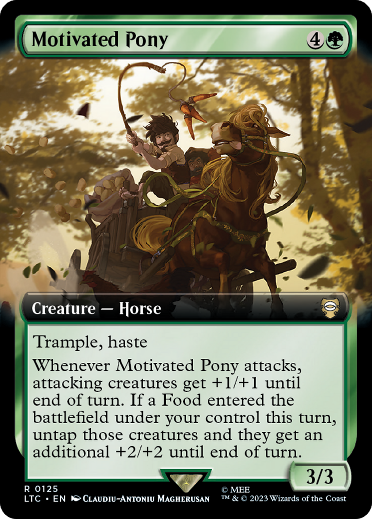 Motivated Pony (Extended Art) [The Lord of the Rings: Tales of Middle-Earth Commander] | Odin's Place