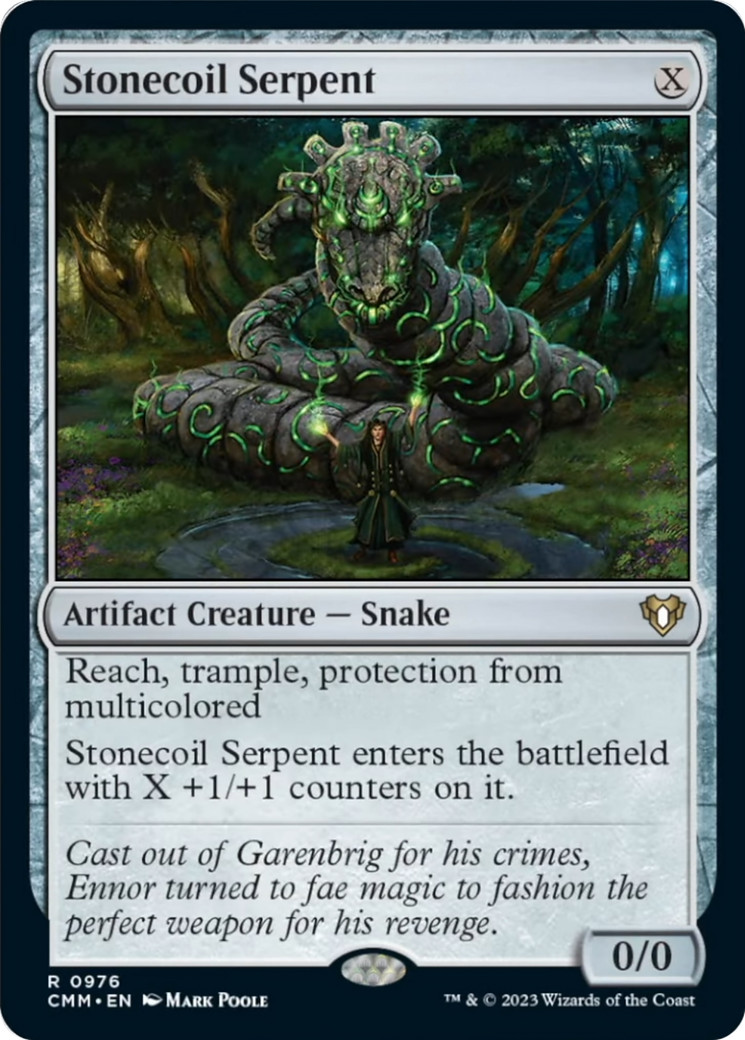 Stonecoil Serpent [Commander Masters] | Odin's Place