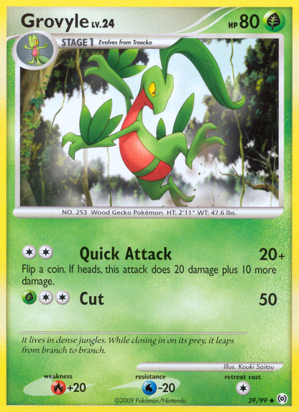 Grovyle (39/99) [Platinum: Arceus] | Odin's Place
