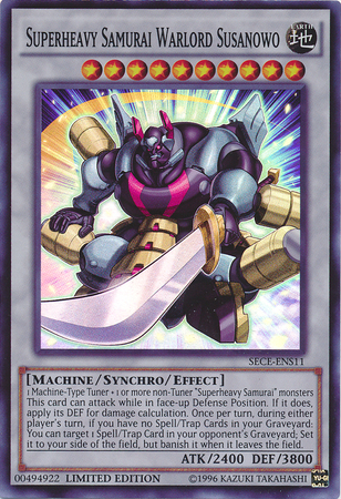 Superheavy Samurai Warlord Susanowo [SECE-ENS11] Super Rare | Odin's Place