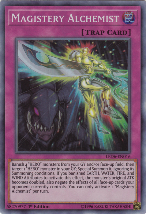 Magistery Alchemist [LED6-EN016] Super Rare | Odin's Place