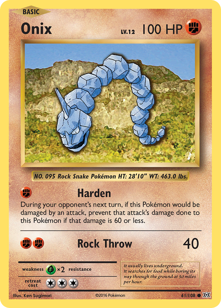 Onix (61/108) [XY: Evolutions] | Odin's Place