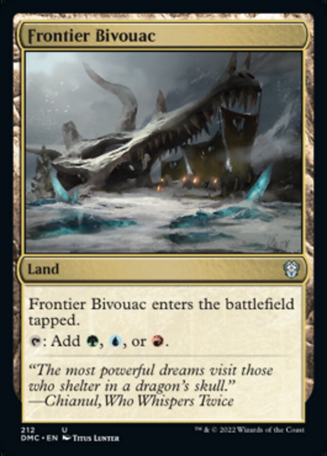 Frontier Bivouac [Dominaria United Commander] | Odin's Place