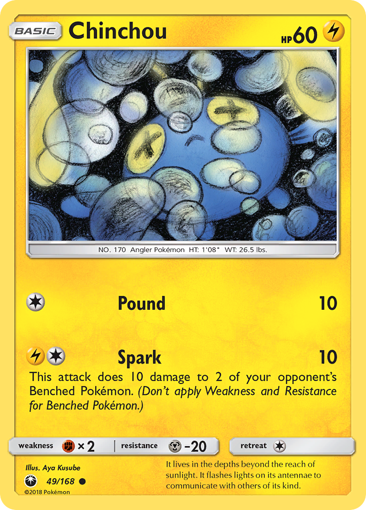 Chinchou (49/168) [Sun & Moon: Celestial Storm] | Odin's Place