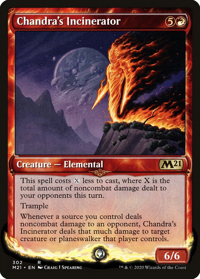 Chandra's Incinerator (Showcase) [Core Set 2021] | Odin's Place