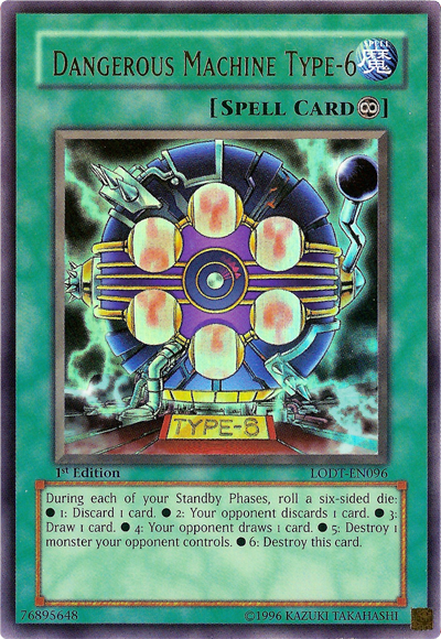 Dangerous Machine Type-6 [LODT-EN096] Ultra Rare | Odin's Place